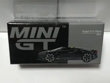 MINI GT 1/64 부가티 W16 미스트랄 블랙