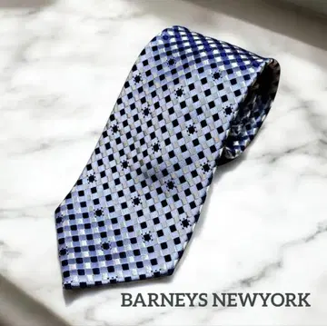 [컨디션 최상] BARNEYS NEWYORK 넥타이 블루