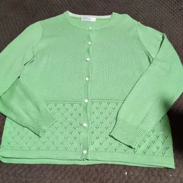 [ 미사용 새상품 ] Golden Bear 그린 가디건 긴팔 M 사이즈