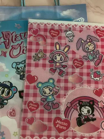 Mezzo Piano 메조 피아노 A4 클리어 파일 2장 덤