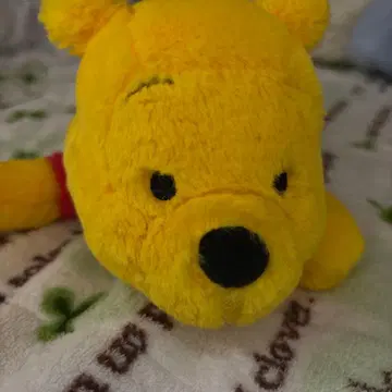 푸우 봉제 인형 필통 약 20cm