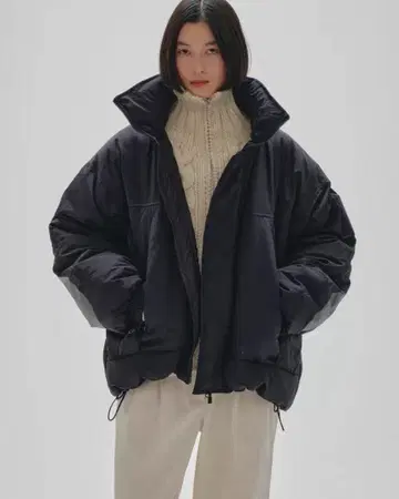 TODAYFUL 몬스터 다운 재킷 블랙