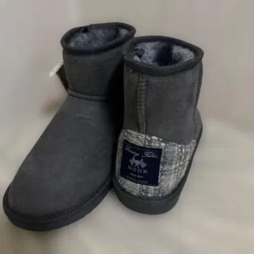 새상품 MOON 문 아브라함 어그 부츠 M 사이즈 그레이