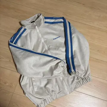 needay hepaau 트랙 자켓 맨투맨 베이지 블루