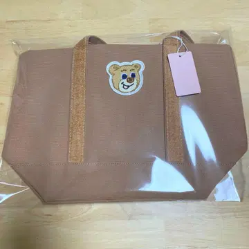 페이러 올드 테디 와펜 토트백 베이지 L