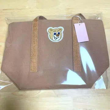 페이러 올드 테디 와펜 토트백 베이지 L