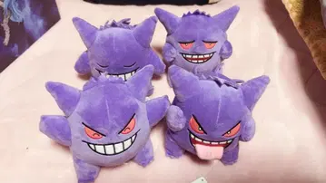 포켓몬스터 다양한 얼굴 봉제 인형 ~팬텀~ 전 4종 세트