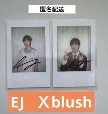 &TEAM 위주 EJ Xblush 폴라로이드 2장 세트