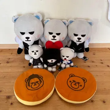 BIGBANG KRUNK 봉제 인형 세트 쿠션 지용 대성 TOP