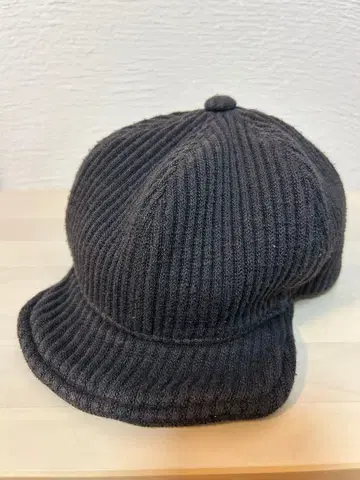 칸비오 cambio 리브 울 캡 브라운