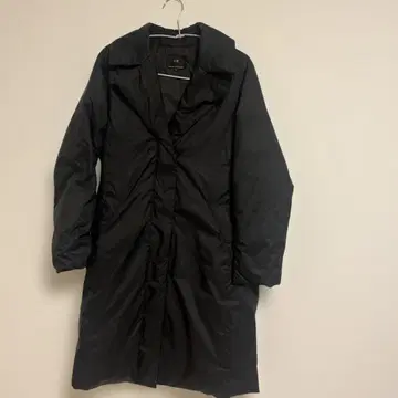 23구 다운 코트 얇은 소재 블랙 36