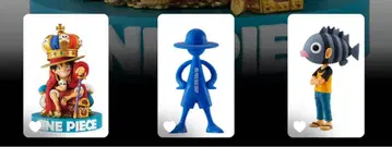 3종 세트 원피스 베이스샵 한정판 피규어