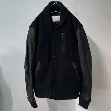 URBAN RESEARCH iD 멜톤/UK 램 가죽 바시티 자켓