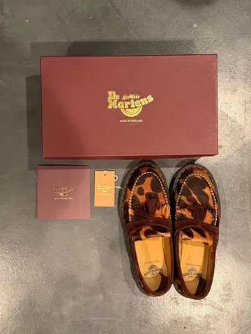 닥터마틴 아드리안 오셀롯 브라운