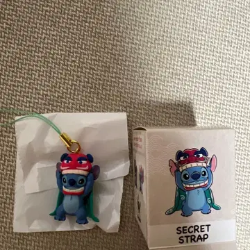 디즈니 스토어 스티치 시크릿 스트랩 설날 사자춤