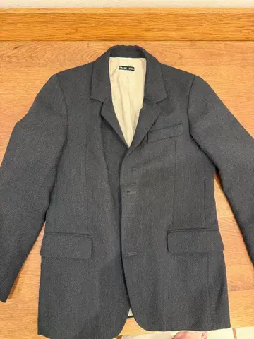 FRANK LEDER 다크 그레이 테일러드 자켓 XS