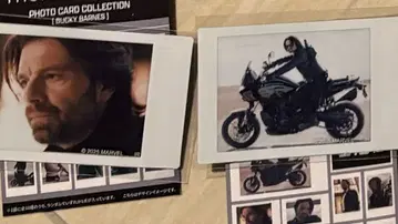 코믹콘 한정판 세바스찬 스탠 버키 포토 카드