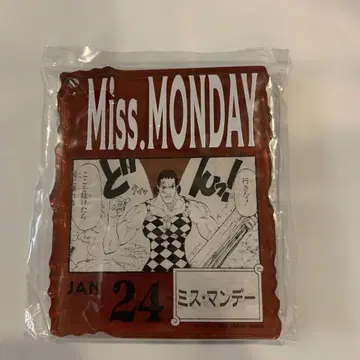 원피스 베이스샵 미스 먼데이 아크릴 블록 참