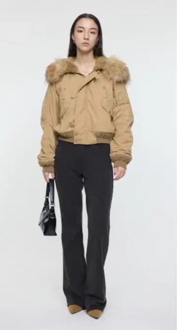 moussy FLARE 스웨트 팬츠