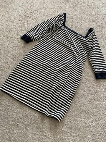 원피스 튜닉 보더 구코뮌