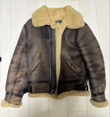 [ US SHEEPSKIN ] B-3 플라이트 자켓