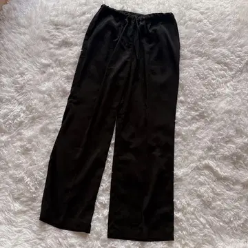 프릭스스토어 이지 팬츠 와이드 스트레이트 허리밴딩 레이온 소재