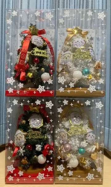 치이카와 크리스마스 트리 2종 4개 세트