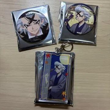 Dr.STONE 제노 캔뱃지 아크릴 키링 3종 세트