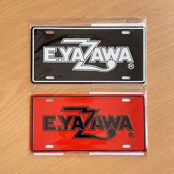야자와 에이요시 번호판 마그넷 2개 세트