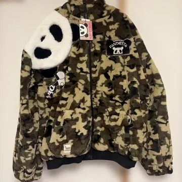 PANDIESTA JAPAN 카모플라쥬 보아 후드티 XL