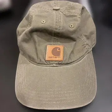 [ 미사용품 ] Carhartt 올리브색 캡