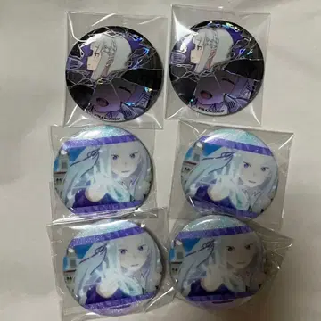 리제로 홀로 캔뱃지 라메 캔뱃지 에밀리아 세트 드래곤 호스 2