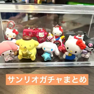산리오 가챠 묶음 판매 ( 반짝임 벌룬 피규어 & 추억의 아이템 )