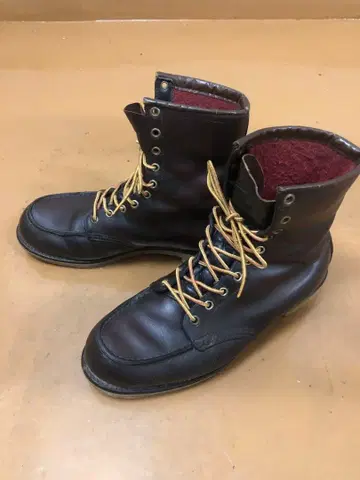 RED WING 812 Lined Work Boots 빈티지
