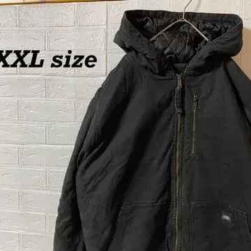 아메카지 덕 원단 후디 액티브 자켓 오버 사이즈