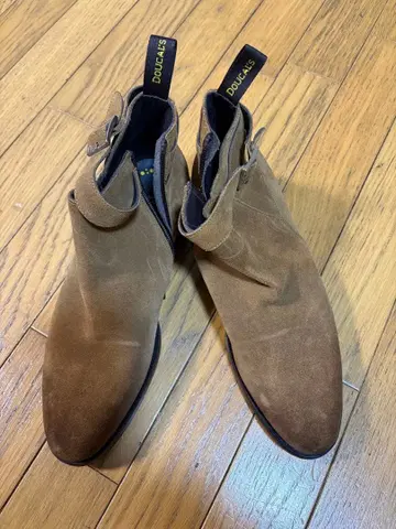 듀칼 이탈리아제 스웨이드 사이드 지퍼 부츠