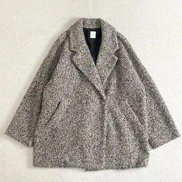 나이로 나이로 부클 볼륨 숏코트 블랙 베이지