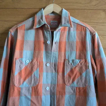 남성용 긴팔 셔츠 체크 무늬 일본제 론 헤르만 스탠다드 캘리포니아