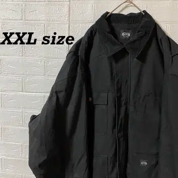 아메카지 KEY 초 오버 사이즈 집업 워크 자켓 덕 원단