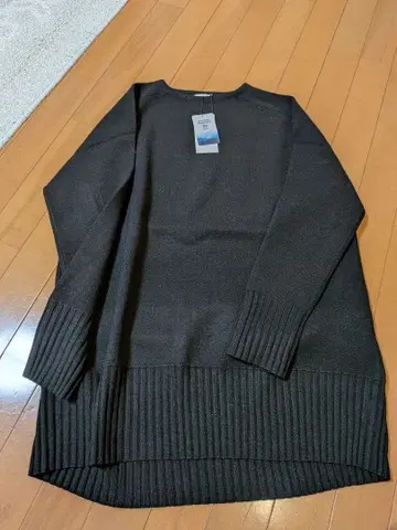 택 포함 새상품 튜닉 기장 니트 이시카와 라보