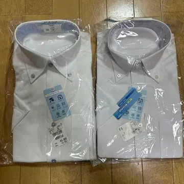 화이트 와이셔츠 M 사이즈 2장 세트