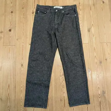 올드 갭 배기 데님 초와이드 y2k 선염 블랙