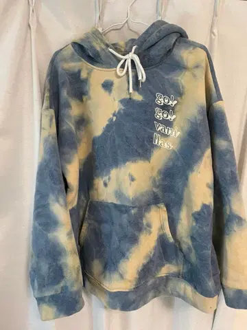 go!go!vanillas 후드티 타이다이 L