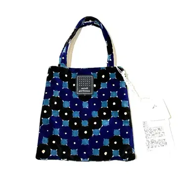 미사용 택 미나 페르호넨 미니 토트 벨벳 올 패턴 forest ring