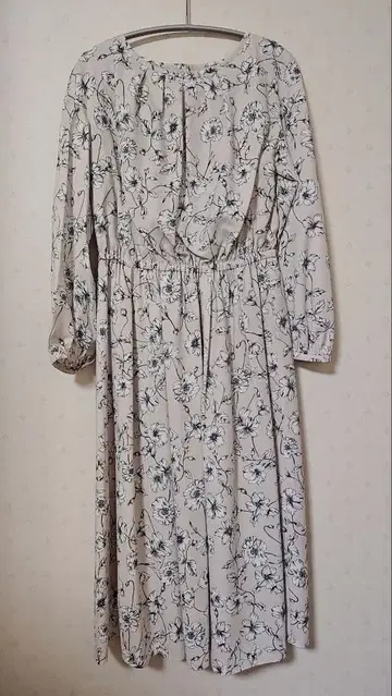 UNTITLED 미사용 꽃무늬 롱 원피스 XXS