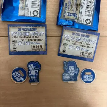 ONE PIECE BASE SHOP 아크릴 mini 피규어 2종