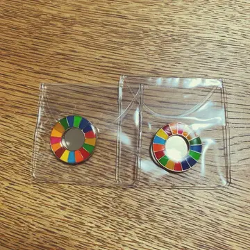 [미개봉] SDGs 마그넷 타입 배지 2개 세트