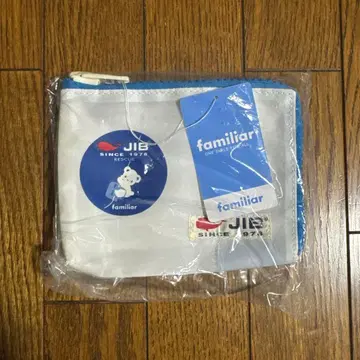 JIB familiar 콜라보 파우치 택 포함 미사용 새상품