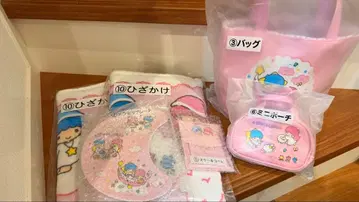 키키라라 1번 복권 6개 세트 가방 무릎 담요 등