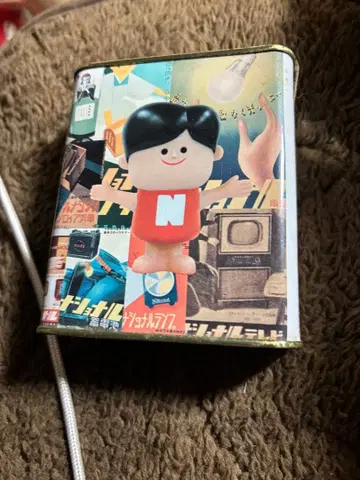 [내셔널 보이 ] 레트로 광고 디자인 캐릭터 드롭 캔